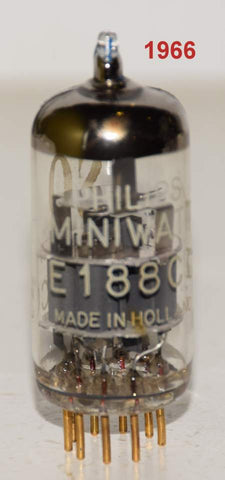 E188CC=7308 Philips Miniwatt Holland used/good 1966 (10.5/10.2ma)