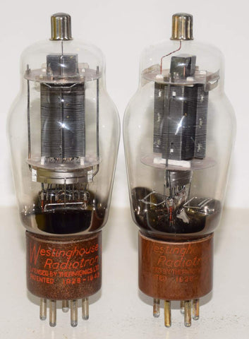 (!!!!) (Best Canada Pair #2) 807 Westinghouse Radiotron Canada NOS 1940's (65.8ma and 66.2ma) (same Gm)