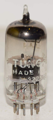 5BQ7A Tungsol black plates NOS 1960 era (13.2/12.2ma)