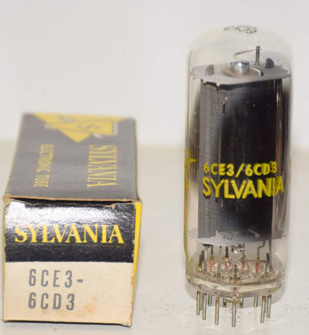 6CE3=6CD3 Sylvania NOS 1960's (86/60)