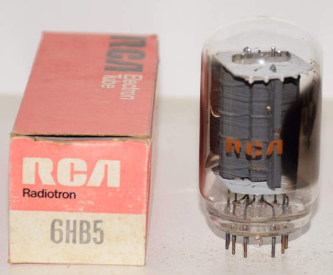 6HB5 Sylvania branded RCA NOS 1970's (70ma)