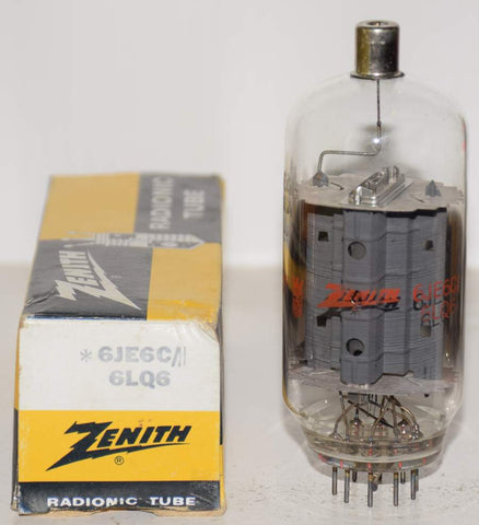 (!) (BEST GE SINGLE) 6JE6C=6LQ6 Zenith by GE NOS 1977 (82ma)