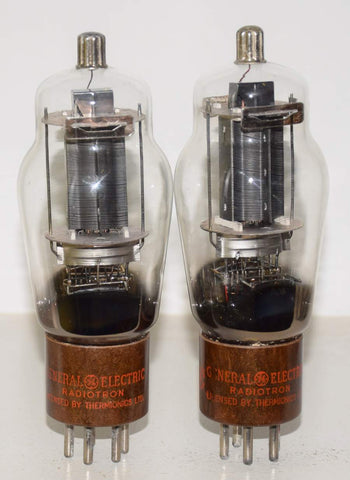 (!!!!) (Best Canada Pair #3) 807 GE Radiotron Canada NOS 1940's (70ma and 66ma)