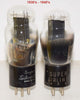 (!!!!!) (Best Pair #2) 45 Super Silvertone and Super Airline by Sylvania used/tests like new 1930's - 1940's (32.2ma and 32ma) (Lampizator) (excellent sonics in SET amp)