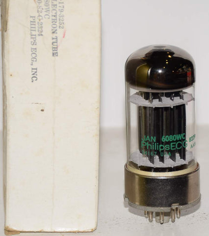 JAN-6080WC Philips JAN NOS 1982 (102/142ma)