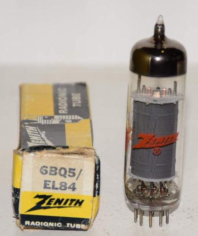6BQ5 GE Zenith NOS 1976 (46.2ma)