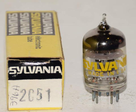 (!!!) (Single) 2C51=5670 Sylvania NOS 1970's (8/7.2ma)
