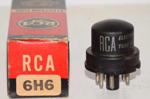 6H6 RCA metal can NOS 1950 (44/40 and 47/40)