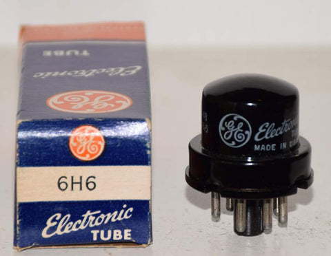 6H6 GE metal can NOS 1954 (46/40 and 46/40)