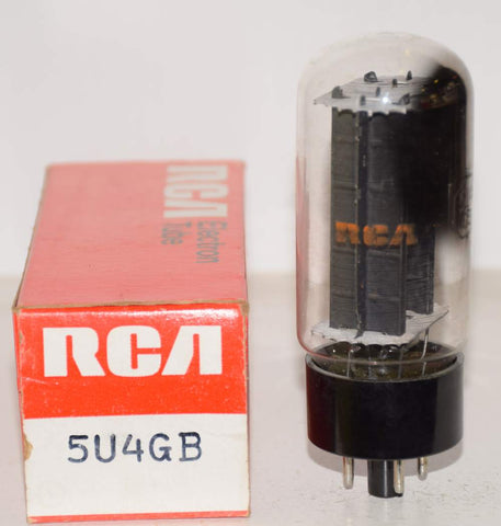 (!!!) (Recommended Single) 5U4GB RCA NOS 1970's (60/40 and 58/40)