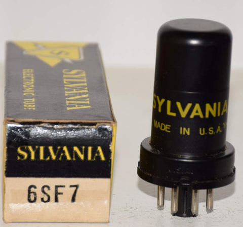 6SF7 Sylvania NOS 1950's (12.4ma)