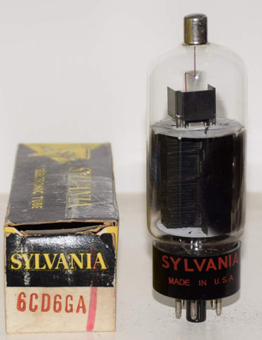 (Best Single) 6CD6GA Sylvania NOS 1960's (100ma)