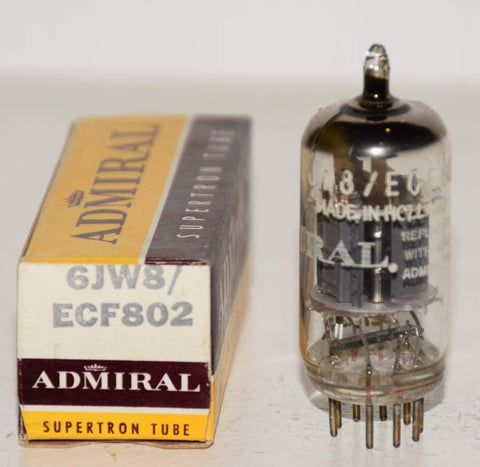 6JW8=ECF802 Admiral Holland NOS 1967 (2 in stock)