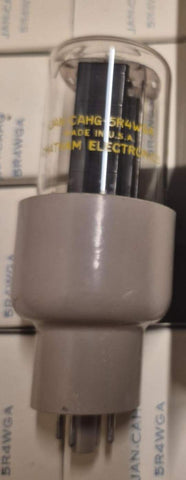 (!!!) JAN-CAHG-5R4WGA Chatham by Tungsol NOS (25 in stock end of June)