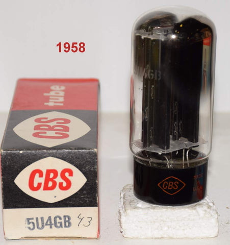 (!!!) (Single) 5U4GB CBS NOS double 