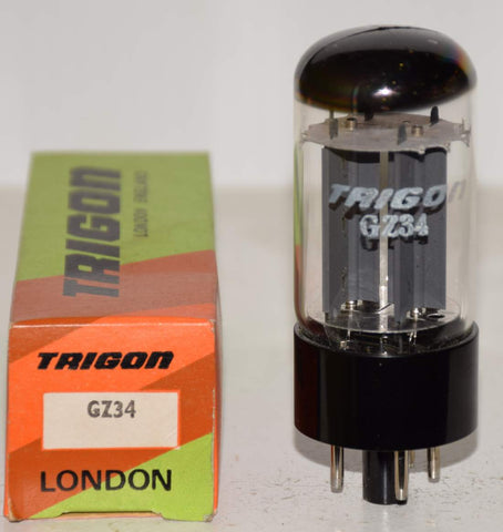(!!!!!) (Best sound for the money) GZ34 Trigon Japan NOS 1970's (59/40 and 59/40) (LS300, Dynaco, Latino, Scott, Marshall, Fender, Cary)