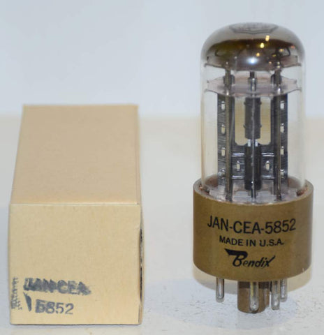 (!!!!) (Best Single #1) 5852=6X5GT Bendix NOS 1953 (66/40 and 66/40) (Best Audio Grade 6X5GT) (Audio Note)