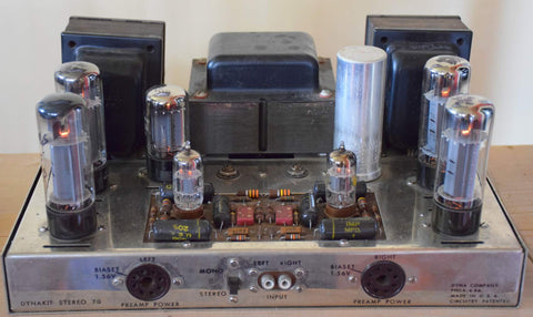 Dynaco ST-70 factory original condition 1960's unmodified works fine