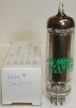 JAN-0A2WA Sylvania and Philips NOS 1970's - 1982 (6 in stock)