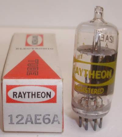 12AE6A Raytheon NOS 1960's (2 in stock)