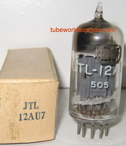 (!) JTL-12AU7 Tungsol narrow plates 