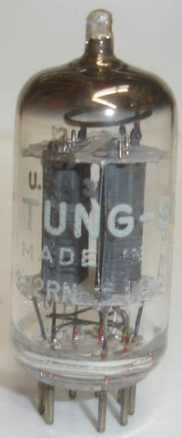 (!) (BEST 12AX7A SINGLE) 12AX7A Tungsol NOS around 1963 (Gm=1700/1740)