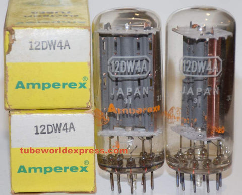 12DW4A Amperex Japan NOS 1967 (1 pair)