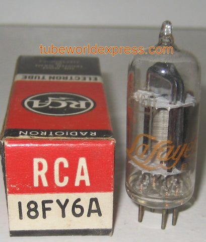 18FY6A RCA branded Lafayette NOS (10 in stock)