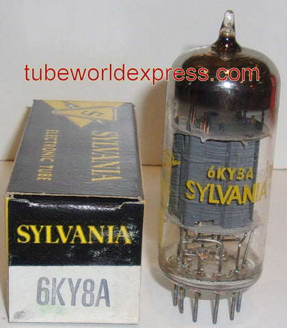 6KY8A Sylvania tipped-top NOS (3 in stock)