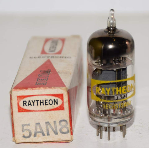 5AN8 RCA branded Raytheon NOS 