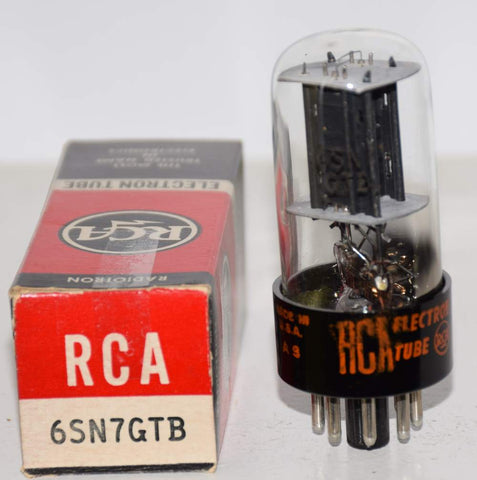 (!!) (Recommended Single) 6SN7GTB RCA NOS 1965 (10.2/11.6ma)