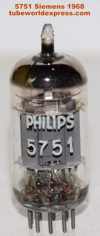 (!!) (Recommended Single) 5751 Siemens Halske triple mica branded Philips SQ like new 1968 (2.4/2.4ma) 1% section balance