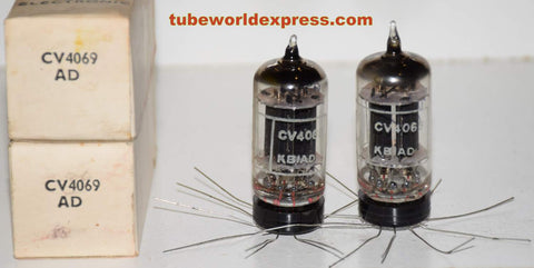 (!!) (1 Pair) CV4069=13D3 Brimar UK NOS 1969 era with flying leads (no pins) (matched on TV-7D/U)