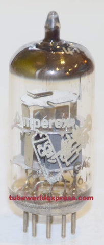 (!) (SINGLE) 6DJ8 Amperex Bugle Boy Holland used/good 1966 (12.4/13.2ma)
