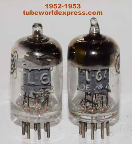 11.21.21 (!!!!) (Recommended Pair) JTL-6AK5 Tungsol used/good 1952-1953 (6.2/6.3ma) 1-3% matched