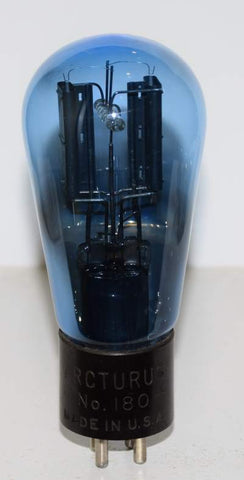 (!!) (DISPLAY TUBE) 180 Arcturus Blue 1930 era (does not work - display tube only)