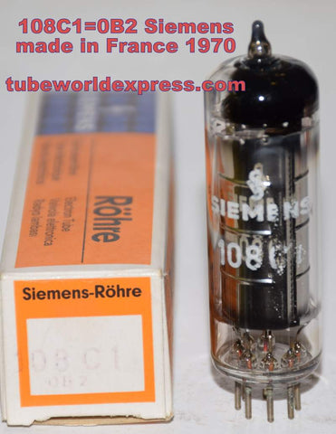 (!) 108C1=0B2 Siemens made in France 1970 (argon gas)