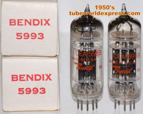 (!!!!) (Best Pair) CEA-5993 Bendix NOS 1950's (52/40 x 4 sections)