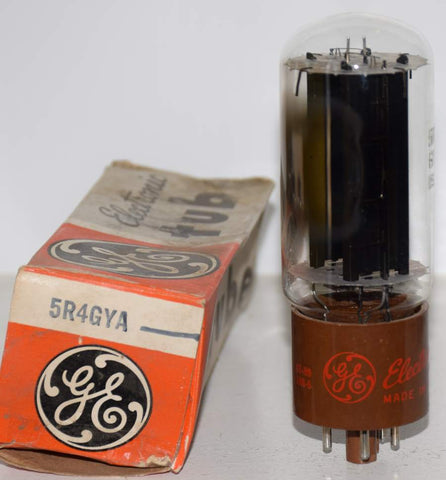 5R4GYA GE brown base NOS 1961 (50/40 and 52/40)