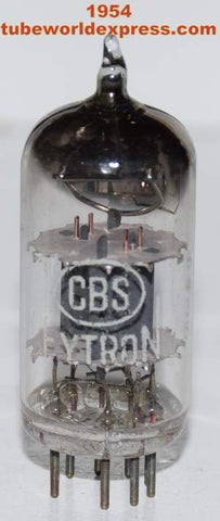 12AT7 Holland branded CBS Hytron NOS large 