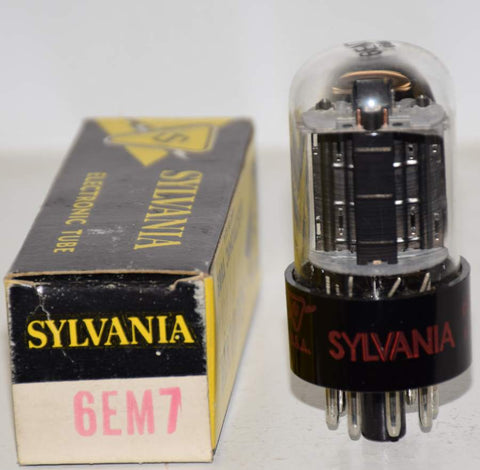 6EM7 Sylvania NOS 1960's (1.7ma/75ma)