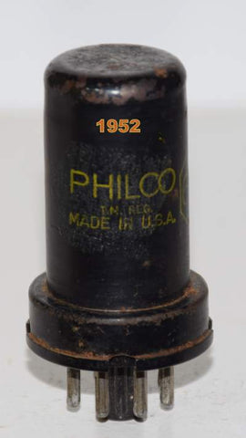 6C5 Philco metal used/good 1952 (8.2ma)