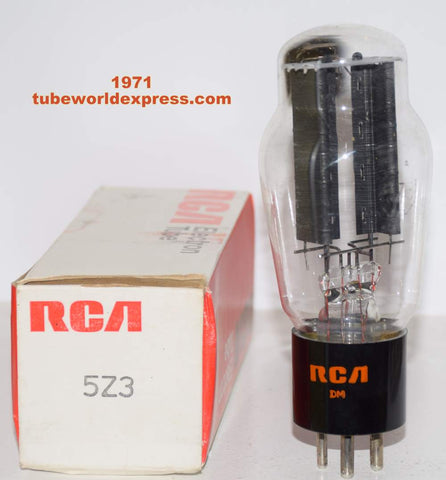 (!!!) (Recommended Single) 5Z3G RCA NOS 1971 (56/40 and 58/40)
