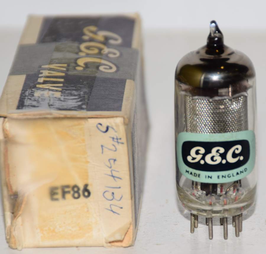 (!!!!) (Recommended Single) Z729=EF86 GEC UK NOS 