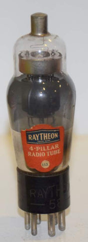 58 Raytheon 4-Pillar used/tests like new (62/36)