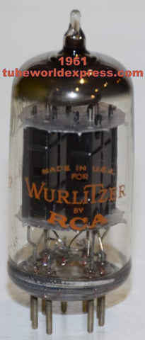 12FQ8 Wurlitzer by GE black plates used/good 1961 (10 in stock)
