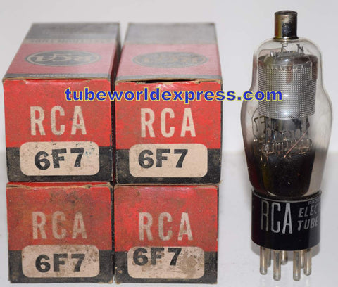 (1 set of 4) 6F7G RCA NOS 1950's (set of 4)