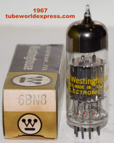 6BN8 RCA branded Westinghouse NOS 1967 (103/60)