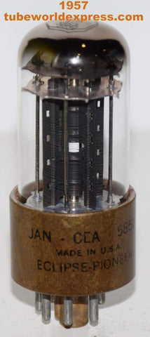 JAN-CEA-5852=6X5GT Bendix branded Eclipse Pioneer used/good 1957 (46/40 and 46/40) (TE-5 series)