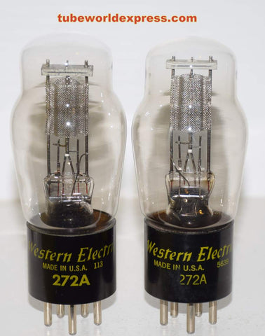 (!!) (Good Value Pair) 272A Western Electric 